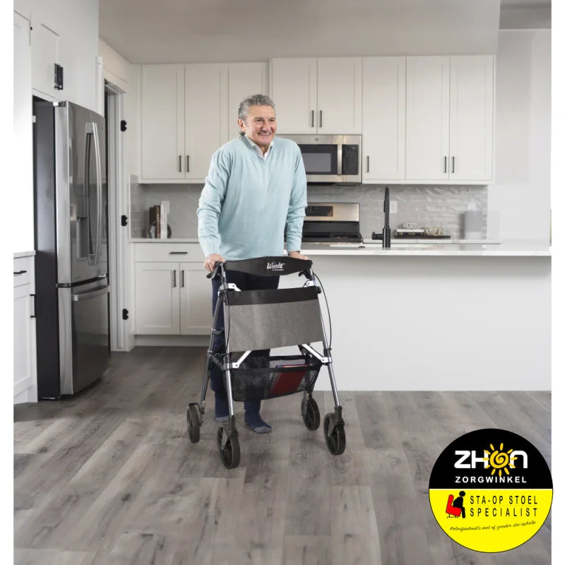 Wonder rollator plus Antraciet