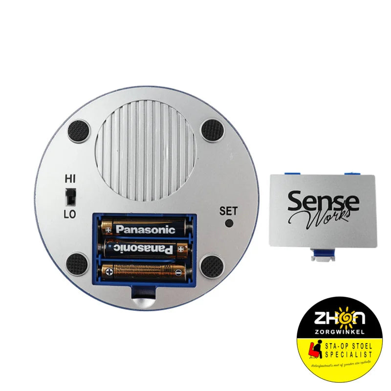 Alarmklok drukknop Nederlandssprekend       