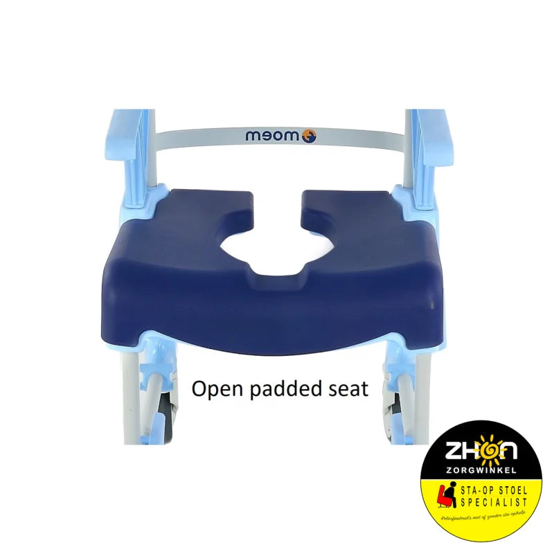 Mobiele douche- en toiletstoel   