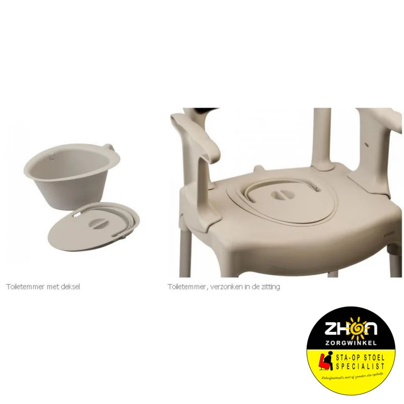 Swift toiletstoel multifunctioneel