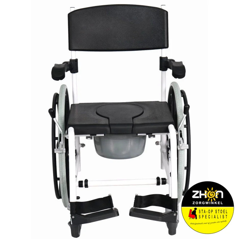 MultiMotion Douche-/toiletstoel met 24" wielen