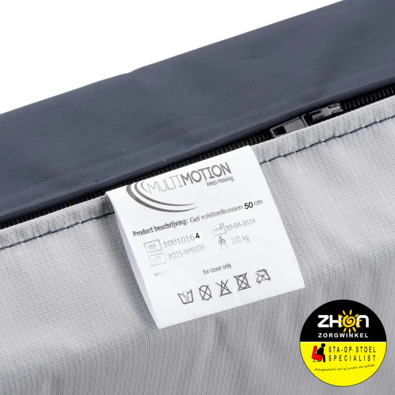 MultiMotion gel rolstoelkussen - 50 cm