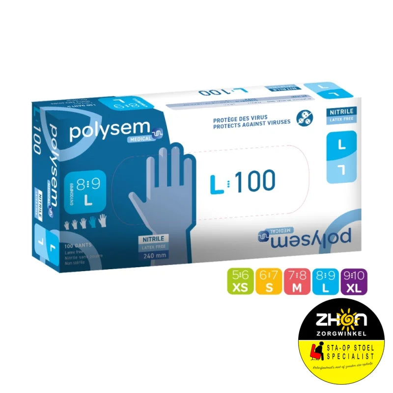 Nitril onderzoekshandschoenen