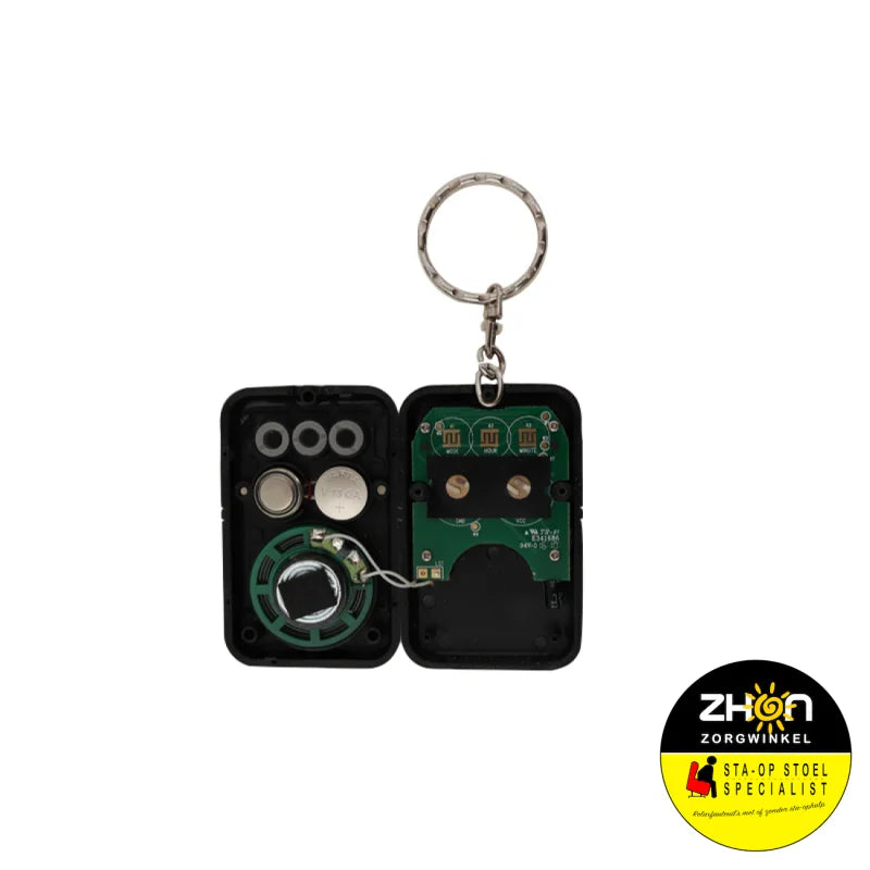 Sleutelhanger/reiswekker Nederlandssprekend        