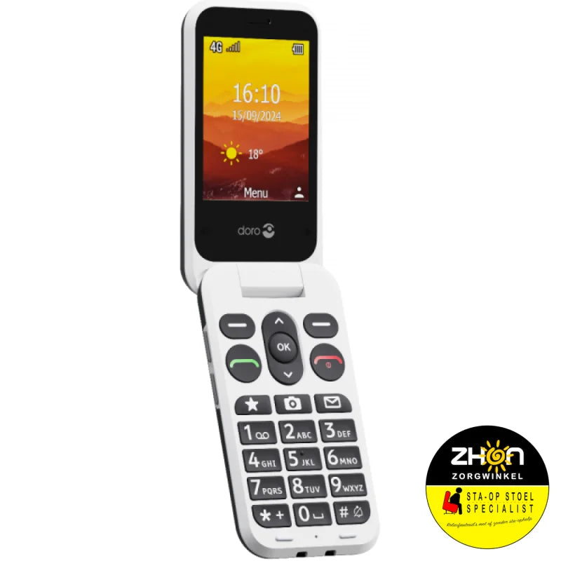 Doro Leva L20 Senioren mobiel zwart/wit