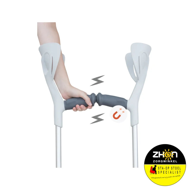 MySleeve elleboogkruk handgreephoes magnetisch           