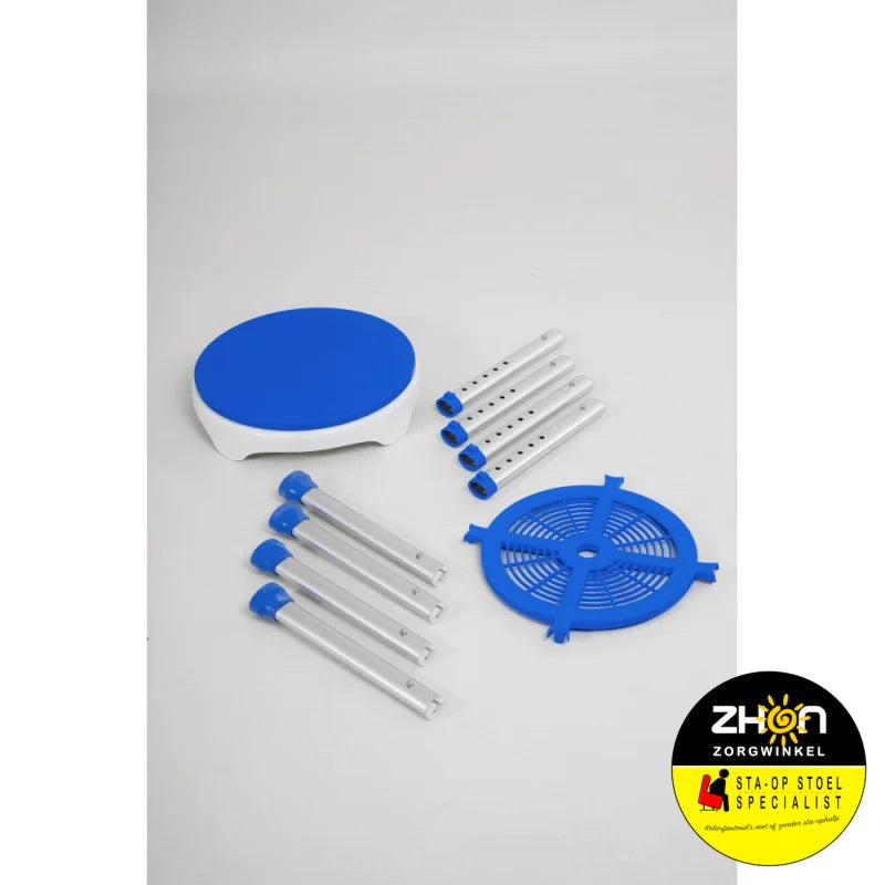 Luxe douchekruk met draaibare zitting