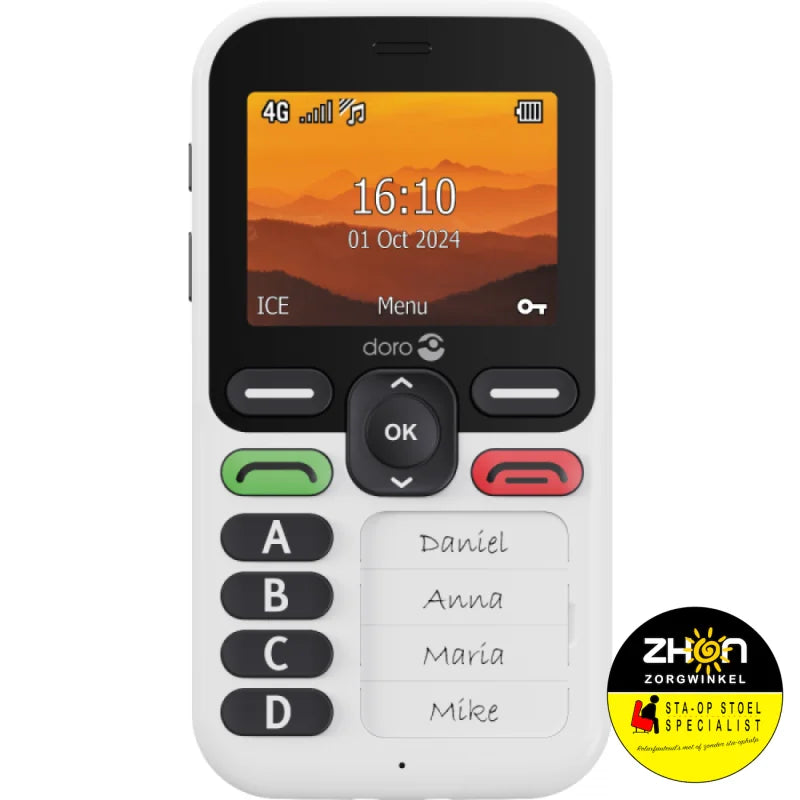 Doro Leva X10 Senioren mobiel 4 geheugen