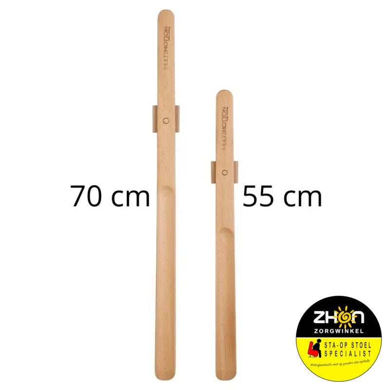 MultiMotion Houten schoenlepel - Licht - 70 cm