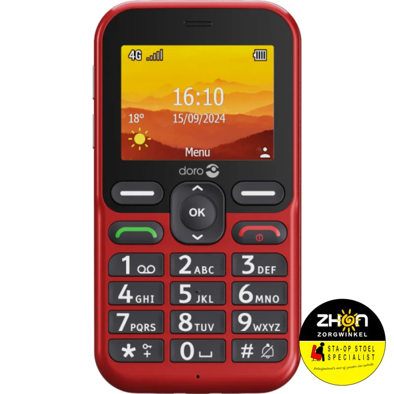 Doro Leva L10 Senioren mobiel rood