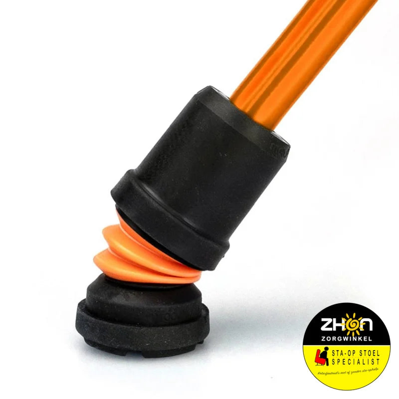 Wandelstok met ovalen handvat