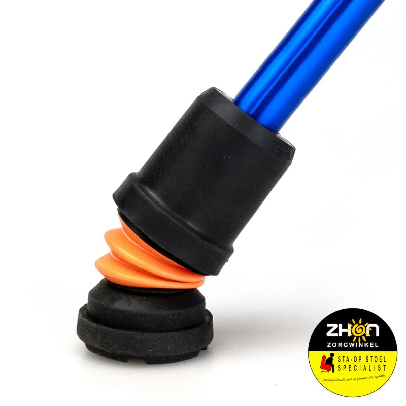 Wandelstok met ovalen handvat