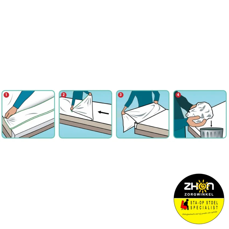 Disposable hoeslaken