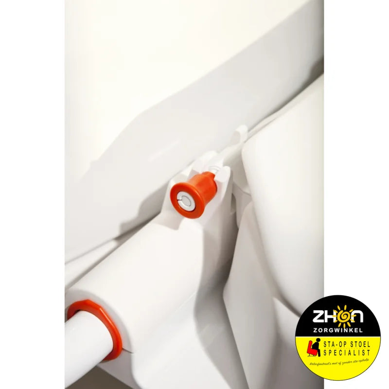 Hi-Loo toiletverhoger vast met armleuning