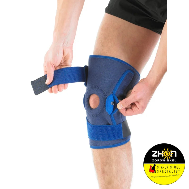 Stabiliserende kniebrace open