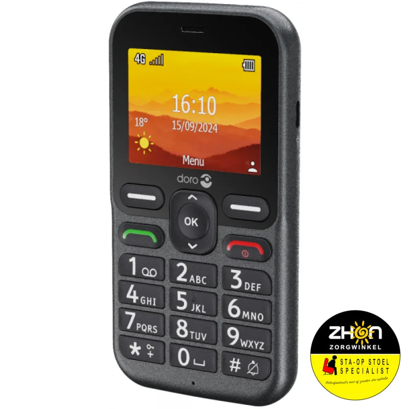 Doro Leva L10 Senioren mobiel zwart