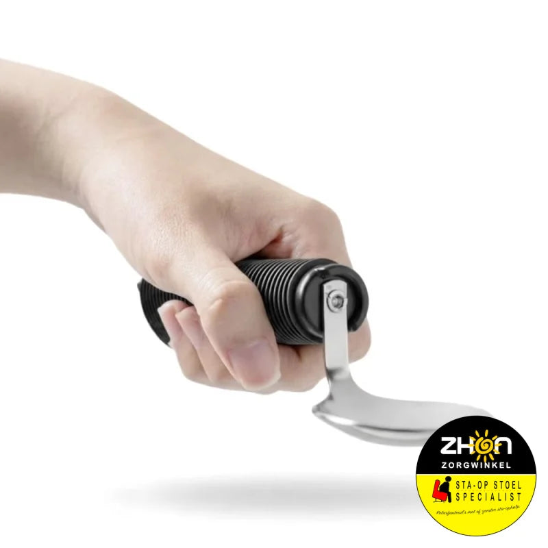 MultiMotion Meebewegende lepel met verdikt handvat - Zwart