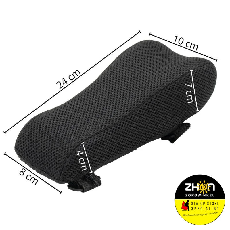 MultiMotion Armsteun pads met gel voor rolstoel