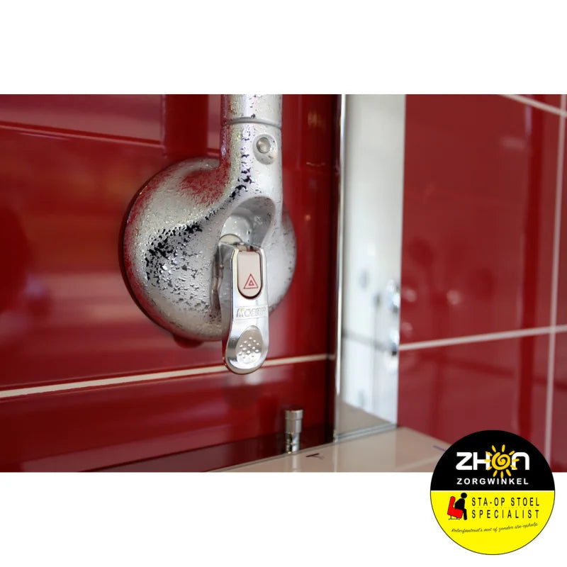 Mobiele wandbeugel chroomlook