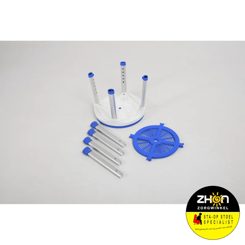 Luxe douchekruk met draaibare zitting