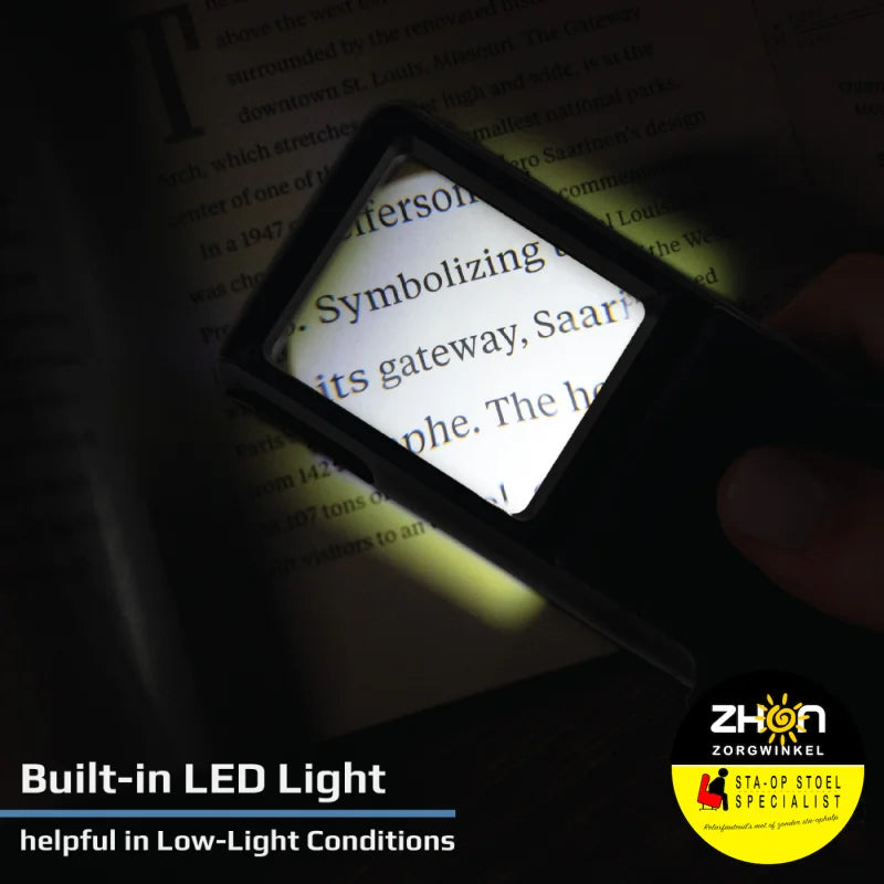 Vergrootglas MiniBrite 3x led