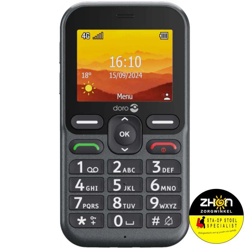 Doro Leva L10 Senioren mobiel zwart