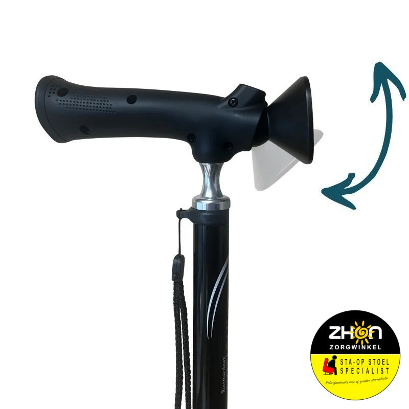MultiMotion Wandelstok met alarm en LED-lamp