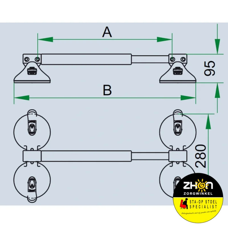 Mobiliteitshulp QuattroPlus
