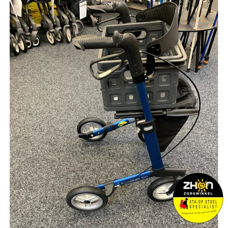 ZHON - Rollator-krat - Vouwkrat voor op zitje van de rollator - Universeel - Antraciet