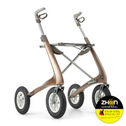 ByAcre - Carbon Overland - Lichte rollator met luchtbanden - 6,7 kg ! - Carbon