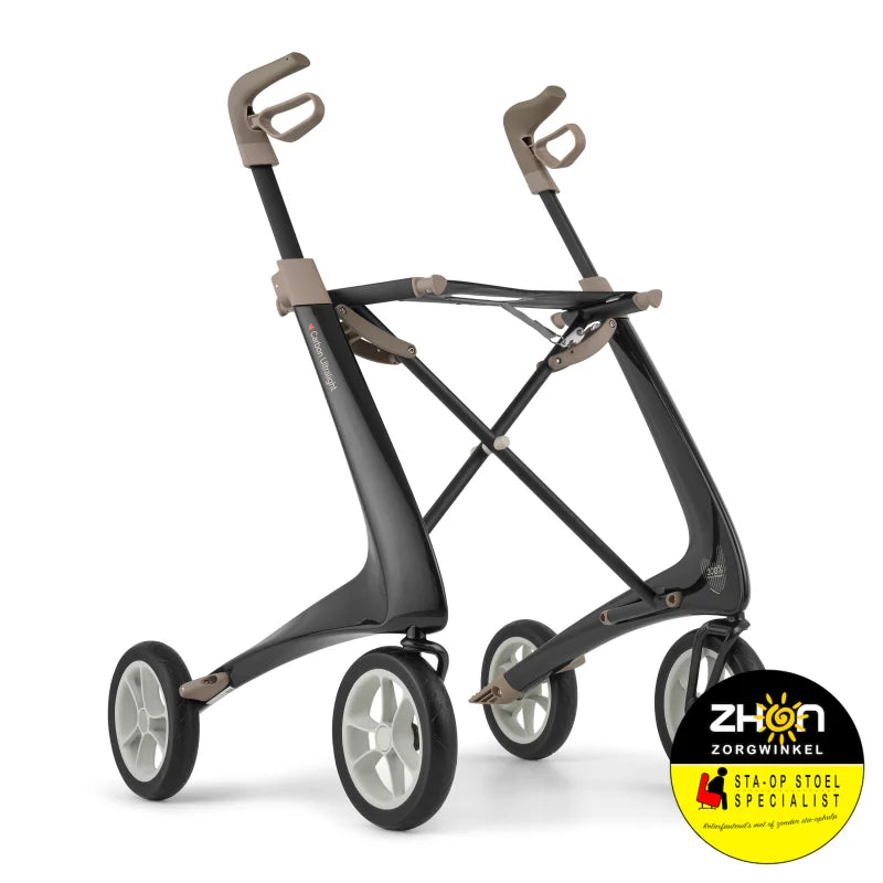 ByAcre - Carbon Ultralight - Super lichte rollator - 4,8 kg ! - Carbon