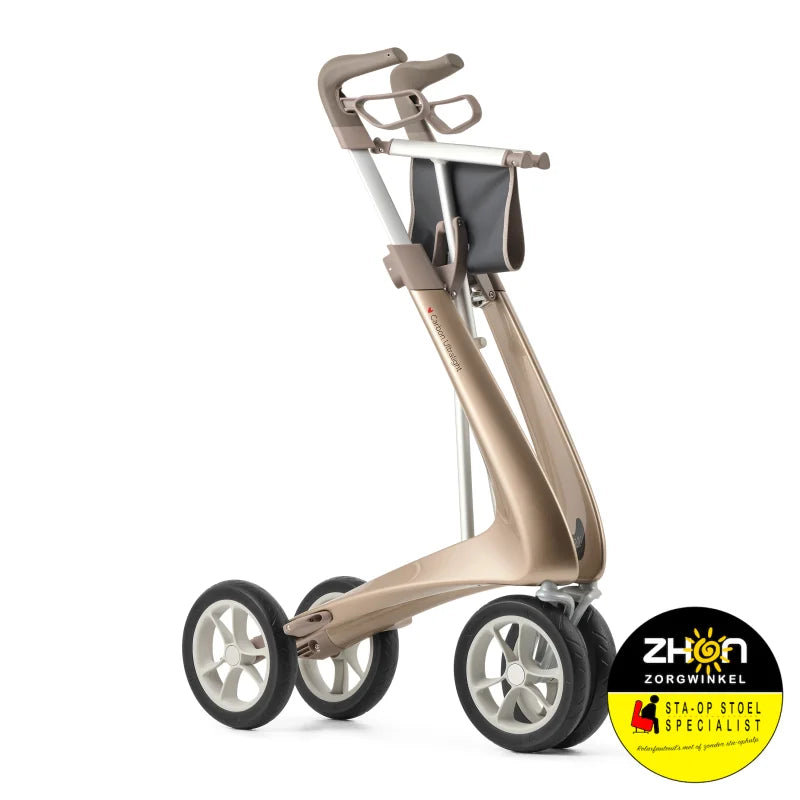 ByAcre - Carbon Ultralight - Super lichte rollator - 4,8 kg ! - Carbon