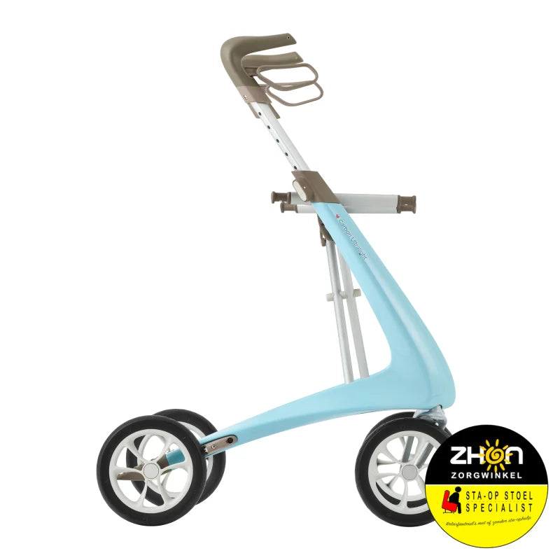 ByAcre - Carbon Ultralight - Super lichte rollator - 4,8 kg ! - Carbon