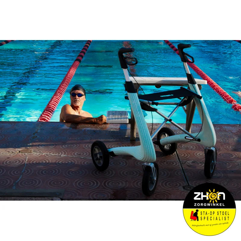 ByAcre - Nordic Pioneer - Lichte rollator - 5,9 kg ! - EPP-schuim