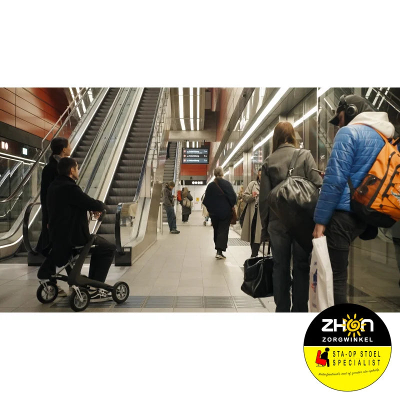 ByAcre - Nordic Pioneer - Lichte rollator - 5,9 kg ! - EPP-schuim