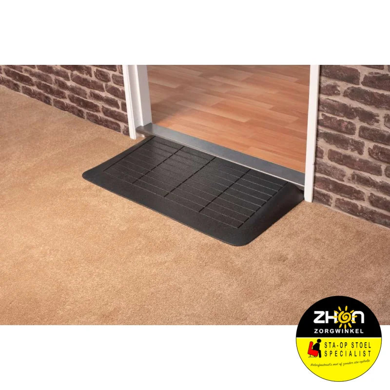Comfort rubberen drempelhulp (Best getest!) - 1,5 tor 12,5 cm hoogte