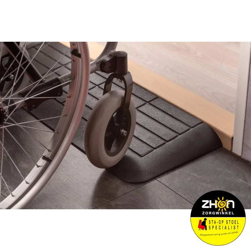 Comfort rubberen drempelhulp (Best getest!) - 1,5 tor 12,5 cm hoogte