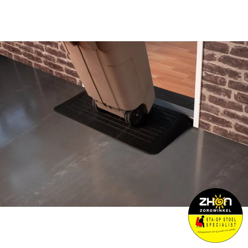 Comfort rubberen drempelhulp (Best getest!) - 1,5 tor 12,5 cm hoogte