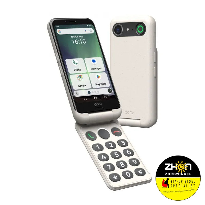 DORO Aurora A20 Senior Smartphone met Toetsenbord - 64 GB - Senior telefonie