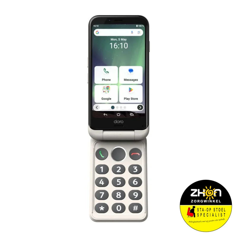 DORO Aurora A20 Senior Smartphone met Toetsenbord - 64 GB - Senior telefonie