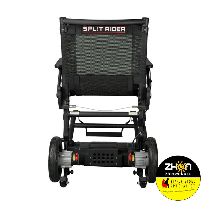 E-Ability - Splitrider (Standard, ultra light oof black edition) Lichtste electrische rolstoel