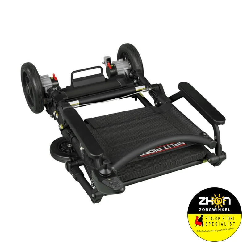 E-Ability - Splitrider (Standard, ultra light oof black edition) Lichtste electrische rolstoel