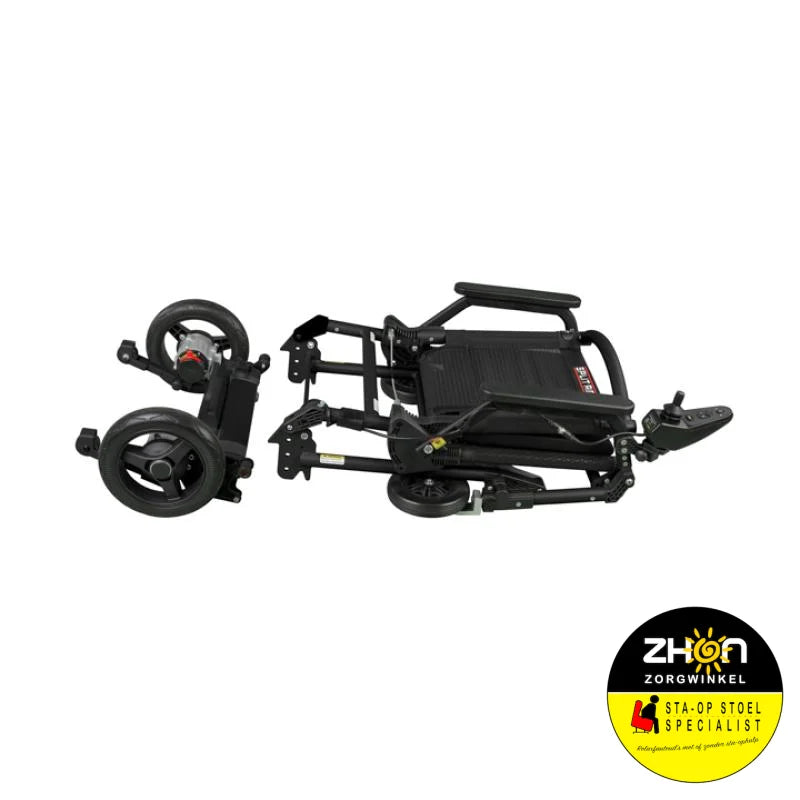 E-Ability - Splitrider (Standard, ultra light oof black edition) Lichtste electrische rolstoel