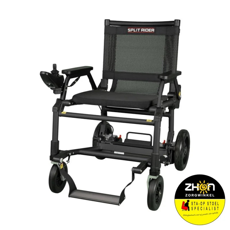 E-Ability - Splitrider (Standard, ultra light oof black edition) Lichtste electrische rolstoel
