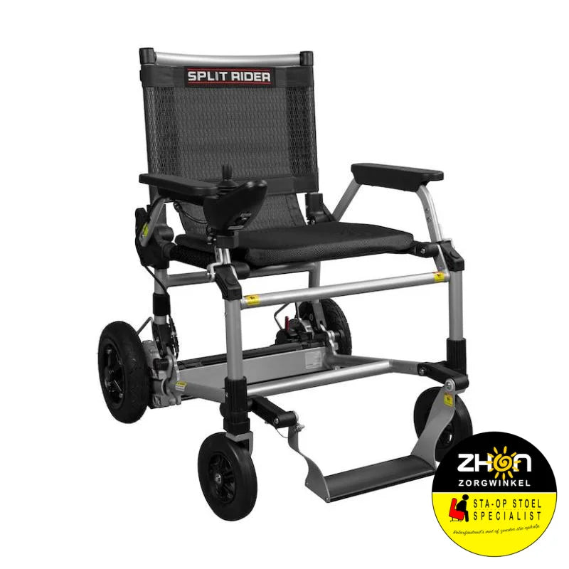 E-Ability - Splitrider (Standard, ultra light oof black edition) Lichtste electrische rolstoel