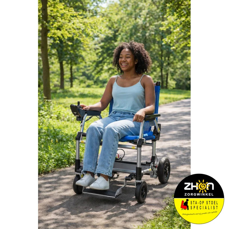 E-Ability - Splitrider (Standard, ultra light oof black edition) Lichtste electrische rolstoel