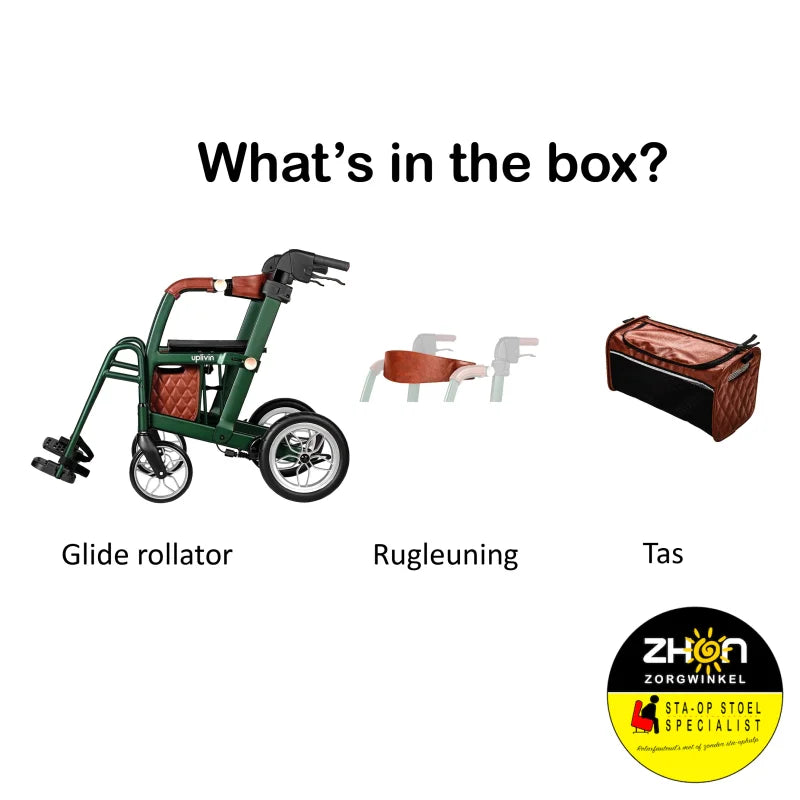 Uplivin - Glide Rollator en rolstoel in één