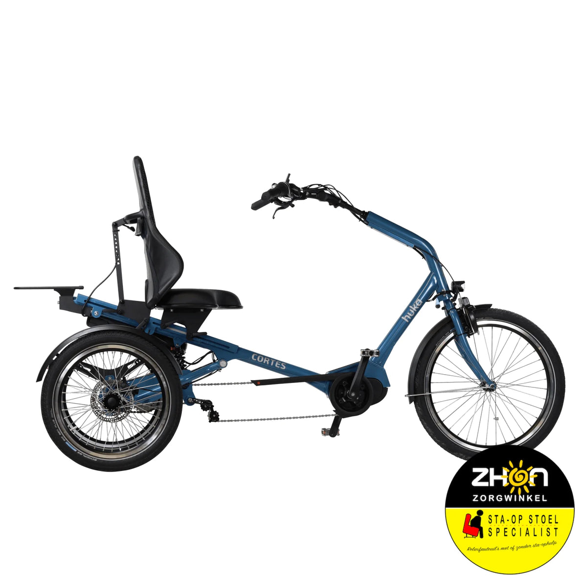 HUKA - Cortes Driewielfiets Blauw- SUPERDEAL!