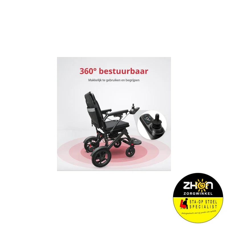 Travel Light Elektrische Rolstoel - (Instapmodel van maar 24 Kg) - Lithium