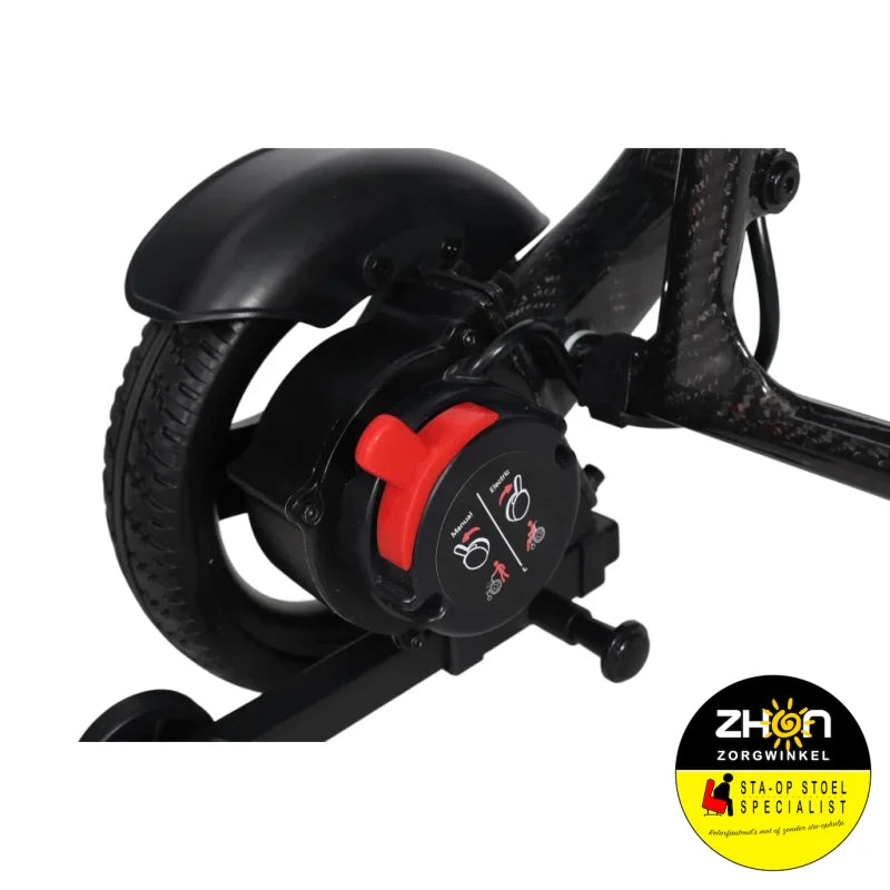 Kymco K-Carbon Elektrische Rolstoel – Opvouwbaar & Ultralicht Carbon Frame (14,8 kg)